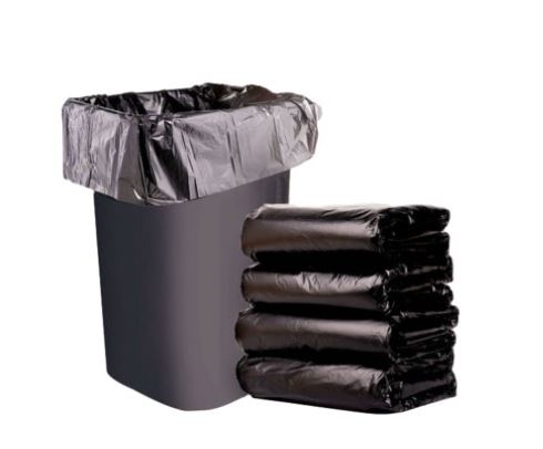 Trash Bag 50'' x 52'' (Black) - Small Packet