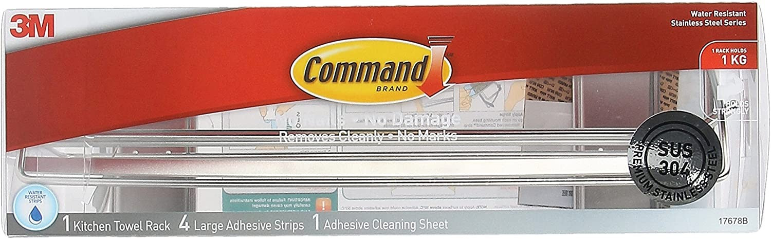 3M Command™ Kitchen Towel Rack