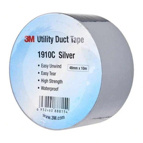 3M Utility Duct Tape - 48 mm X 10 Meter Silver