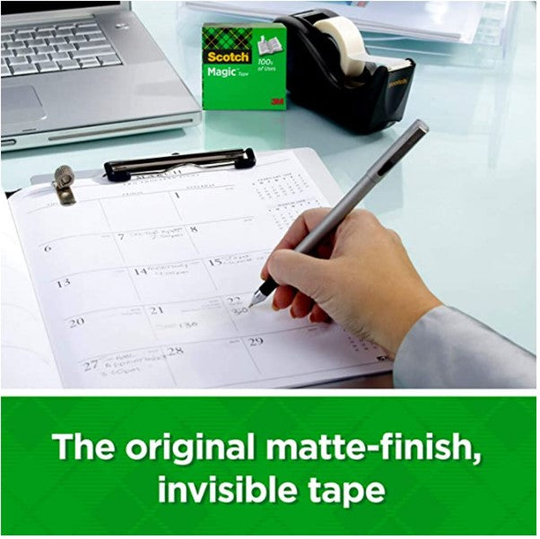 3M Scotch® Magic™ Tape - 3/4IN x 1296 IN (36yd) 19mm x 32.9m