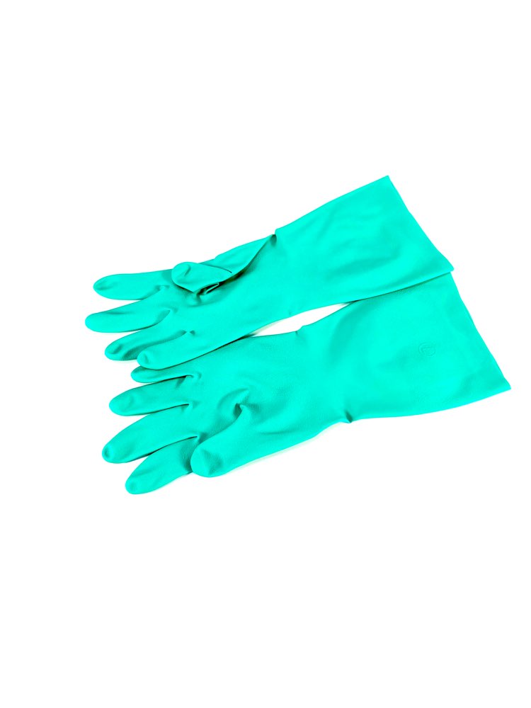 Flock-lined Nitrile Gloves