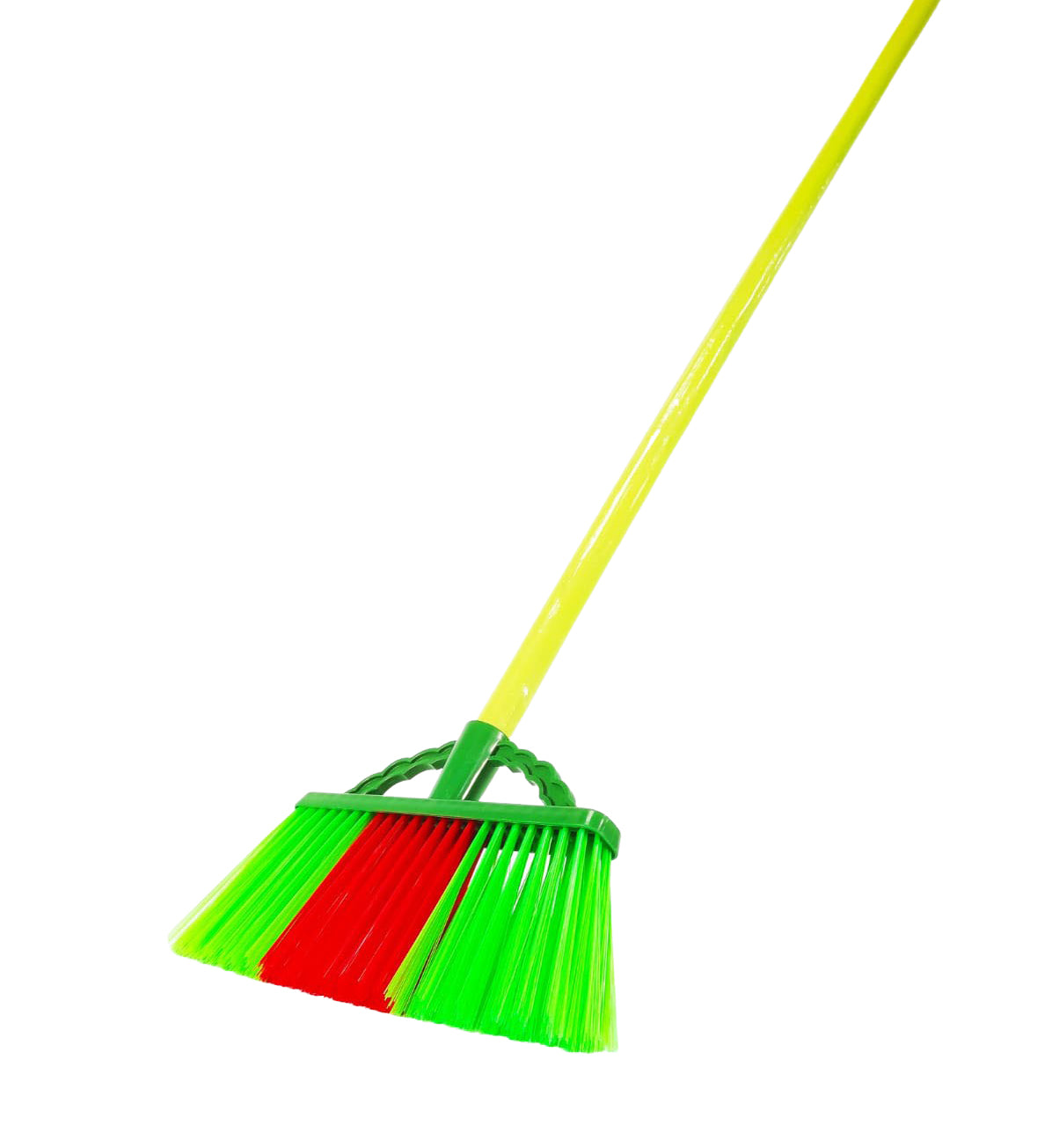 Soft Bristle Broom w/4ft Wood Handle